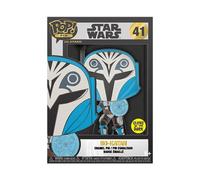 Funko Large Enamel Pin Star Wars: Clone Wars - BO-KATAN Pin en Émail - Broche Fantaisie Mignonne à Collectionner - pour les Sacs à Dos et Sacs - Idée de Cadeau - Produits Officiels