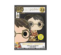 Funko Large Pop! Enamel Pin - Harry Potter POA 20th - Harry Potter on BroomPin en Émail - Broche Fantaisie Mignonne à Collectionner - pour Les Sacs à Dos et Sacs - Idée de Cadeau