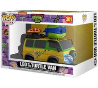 Funko Les Tortues Ninja Leon in The Turtle Van (Pop! Ride Super Deluxe) Vinyl Figur 301 Unisexe Pop! Standard
