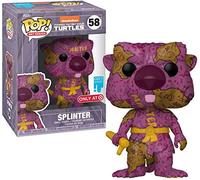 Funko – Figurine Pop! Artist Series Vinyle – Splinter (Les Tortues Ninja) – 9 cm