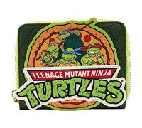 Loungefly Teenage Mutant Ninja Turtles - (Teenage Mutant Ninja Turtles - (Teenage Mutant Ninja Turtles (TMNT))) - Retro - Wallet - Exclusivité Amazon - Porte-Monnaie Mignon à Collectionner