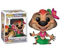 Funko Luau Timon + Pop Protector : Le Roi Lion Disney Pop Figurine en vinyle (coffret cadeau livré avec boîte de protection de la marque ToyBop Étui de collection)