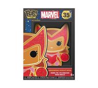 Funko Marvel: Gingerbread Scarlet Witch - Pin en Émail | Goodies Officiels Superheroes - Jouet à Collectionner - Idée Cadeau Anniversaire pour Fans et Collectionneurs