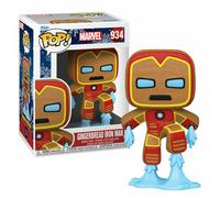 Funko Marvel Holiday Gingerbread Iron Man Figurine Pop Vinyle 3.75"