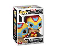 Funko - Figurine Pop Vinyl - Iron Man - Marvel Lucha Libre 3,75"