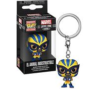 Funko Marvel Luchadores Wolverine - Marvel Comics- Porte-clés - Mini-Figurine en Vinyle à Collectionner Porte-clés Fantaisie - Cadeau de Noël - Idée de Cadeau - Produits Officiels