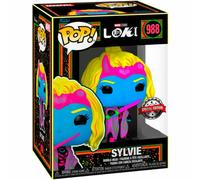 Funko Marvel POP ! Marvel Black Light Vinyl Figure Sylvie (Blacklight) 9 cm