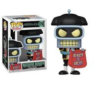 Funko Matador Bender + Pop Protector : Futurama Pop ! Figurine en vinyle d'animation TV (coffret cadeau livré avec boîte de protection de la marque ToyBop étui de collecteur)