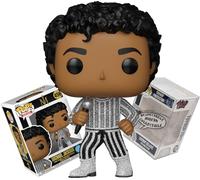 Funko Michael Jackson - Rock with You Glitter + Pop Protector : Pop ! Rocks (livré avec boîte de protection ToyBop Coffret cadeau)