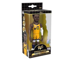 Funko Minifigurine Donovan Mitchell Nba Jazz Ce´21 Or Assorti 13 Cm