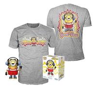 Funko Pop! Minions And Tee Roller Skating Stuart Metallic Exclusive Figure Jaune S