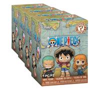 Funko Mystery Mini: One Piece - Straw Hat Crew - Monkey D. Luffy, Roronoa, Nami and More - 1 of 12 to Collect - Styles May Vary - Figurine en Vinyle de Collection - Idée Cadeau - Produit Officiel