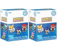 Funko Mystery Mini: Sonic The Hedgehog - 1 of 12 to Collect - Styles Vary - Mini-Figurine en Vinyle à Collectionner - Idée de Cadeau et Exposer (Lot de 2)