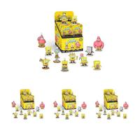 Funko Mystery Mini - Spongebob Squarepants 25th - 1 of 12 to Collect - Styles Vary- Mini-Figurine en Vinyle à Collectionner - Idée de Cadeau - Produits Officiels - TV Fans et Exposer (Lot de 4)