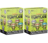 Funko Mystery Mini: Teenage Mutant Ninja Turtles 2 - TMNT - Donatello, Leonardo, Raphael and More - 1 of 12 to Collect - Styles Vary - Figurine en Vinyle de Collection - Idée Cadeau (Lot de 2)