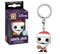 Funko Porte-clés Nightmare Before Christmas Père Noël Jack Jack-O-Lantern Multicolore Taille unique
