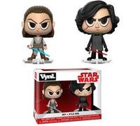 Funko - Pack de 2 figurines VYNL Star Wars : Rey & Kylo