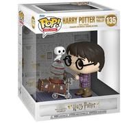 Funko - Figurine Pop! Deluxe - HP Anniversary Harry Potter poussant un chariot - en vinyle