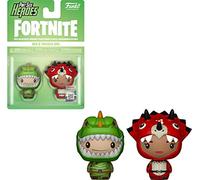 Pack de 2 figurines Funko Pop! Fortnite Rex et Tricera Ops Vert G