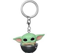 Funko POP! Keychain: Star Wars: The Mandalorian S9 - Grogu (The Child, Baby Yoda) - Mini-figurine En Vinyle À Collectionner Porte-clés Fantaisie - Cadeau De Noël - Idée De Cadeau - TV Fans