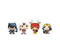Funko Dc Comics Happy Holidays Christmas Tree With Figures Jaune