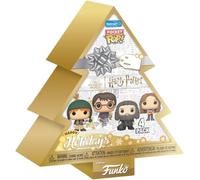 Funko Pocket Pop! HP - Harry Potter - Tree Holiday Box 8pc - Porte-clés - Mini-Figurine en Vinyle à Collectionner Porte-clés Fantaisie - Cadeau de Noël - Idée de Cadeau - Produits Officiels