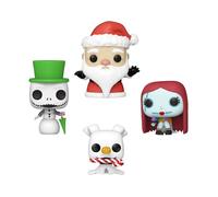 Funko Pocket Pop! Porte-clés – Jack Skellington (Nightmare Before Christmas) – Coffret 4 pièces