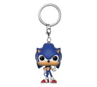 Funko Pocket Pop! Keychain: Sonic The Hedgehog: Sonic The Hedgehog with Ring - Mini-Figurine en Vinyle à Collectionner Porte-clés Fantaisie - Cadeau de Noël - Idée de Cadeau - Produits Officiels