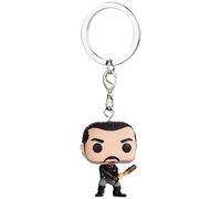 Funko Pocket Pop! Keychain: The Walking Dead - Negan - Mini-Figurine en Vinyle à Collectionner Porte-clés Fantaisie - Cadeau de Noël - Idée de Cadeau - Produits Officiels - TV Fans - Mini-Figurine