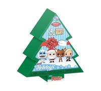 Funko Pocket Pop! Porte-clés Rudolph – Coffret 4 pièces – Mini-figurines vinyle