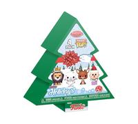 Funko Pocket Pop! Rudolph - Tree Holiday Box - Rudolph The Red-Nosed Reindeer - Porte-clés - Mini-Figurine en Vinyle à Collectionner Porte-clés Fantaisie - Cadeau de Noël - Idée de Cadeau