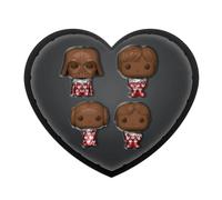 Funko Pocket Pop! Star Wars Valentines Box 4 Pack - Darth Vader - (Choc) - Dark Vador - Porte-clés - Mini-Figurine en Vinyle à Collectionner Porte-clés Fantaisie - Cadeau de Noël - Movies Fans