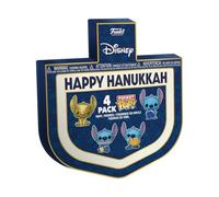 Funko Pocket Pop porte-clés Lilo & Stitch Hanukkah Bleu, doré