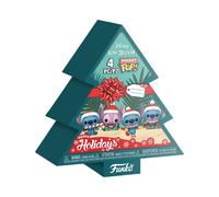 Funko - Figurine Pocket Pop Stitch Holiday - Pack de 4 porte-clés Tree Box - Multicolore A