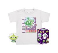 Funko Pocket Pop! & Tee: Disney - Alien Buzz Lightyear - Extra - pour Les Enfants - Extra Large - (XL) - Disney: Toy Story - T-Shirt - Vêtements avec Mini-Figurine en Vinyle à Collectionner
