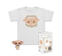 Funko Pocket Pop! & Tee: Harry Potter - Dobby - pour Les Enfants - Large - (L) - T-Shirt - Vêtements avec Mini-Figurine en Vinyle à Collectionner - Idée de Cadeau pour Les Adultes Les Hommes