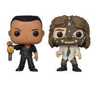 FUNKO Pop! 2-Pack: WWE - The Rock and Mankind (Metallic) - US Exclusive ENG Merchandising