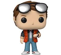 Funko Pop 48907 Movies : Back to The Future - Marty Checking Watch - Figurine en Vinyle, 9 cm (UK Exclusive)