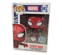 Funko Pop 593 Marvel Spiderman Diamant Collection Neuf Emballage D'Origine