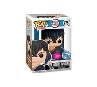 ✴️ Funko Pop 875 Inosuke Chase - Demon Slayer Édition Limitée Flocked✴️