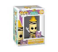 Funko Pop! Ad Icon: Crayola - Yellow Crayon - Sunshine Crayon - (Kindness) - Figurine en Vinyle à Collectionner - Idée de Cadeau - Produits Officiels - Jouets pour Les Enfants et Adultes