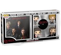 Funko Pop! Albums Deluxe: Queen - Freddie Mercury - Greatest Hits - Figurine en Vinyle à Collectionner - Idée de Cadeau - Produits Officiels - Jouets pour Les Enfants et Adultes - Music Fans