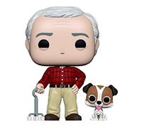 Funko Pop! and Buddy: Frasier - Martin Crane with Eddie - Figurine en Vinyle à Collectionner - Idée de Cadeau - Produits Officiels - Jouets pour Les Enfants et Adultes - TV Fans