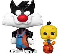 Funko Pop! and Buddy: Space Jam 2- Sylvester and Tweety- Figurine en Vinyle à Collectionner - Idée de Cadeau - Produits Officiels - Jouets pour Les Enfants et Adultes - Movies Fans