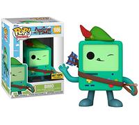 Funko Pop! Animation: at - BMO with Bow - Adventure Time- Figurine en Vinyle à Collectionner - Idée de Cadeau - Produits Officiels - Jouets pour Les Enfants et Adultes - TV Fans