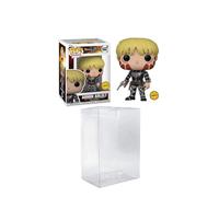 Funko Pop ! Animation : Attaque des Titans Finale Saison - Armin Arlelt Chase livré avec un protecteur de grenier de Byron