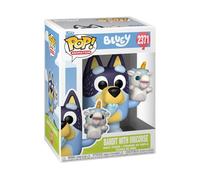 Funko Pop! Animation: Bluey - Bandit with Unicourse - Figurine en Vinyle de Collection - Idée Cadeau - Produit Officiel - Jouets pour Enfants et Adultes - Figurine modèle pour collectionneurs