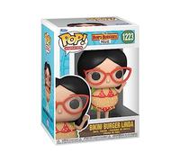 Funko POP! Animation: Bobs Burgers - Bikini Burger Linda Belcher - Bob's Burgers - Figurine en Vinyle à Collectionner - Idée de Cadeau - Produits Officiels - Jouets pour les Enfants et Adultes
