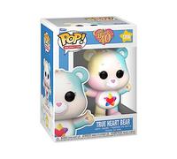 Funko Pop! Animation: CB40- True Heart Bear - Translucent CH - Care Bears - Figurine en Vinyle à Collectionner - Idée de Cadeau - Produits Officiels - Jouets pour Les Enfants et Adultes - TV Fans