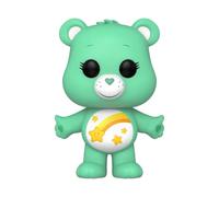 Funko Pop! Animation: CB40- Wish True Heart Bear - Flocked CH - Care Bears - Figurine en Vinyle à Collectionner - Idée de Cadeau - Produits Officiels - Jouets pour Les Enfants et Adultes - TV Fans